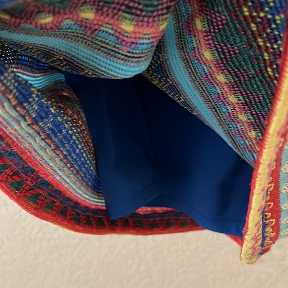 Chelsea & Violet Crocheted Multicolor Mini Dress. Size S. Sleeveless. Y2K - Picture 4 of 11